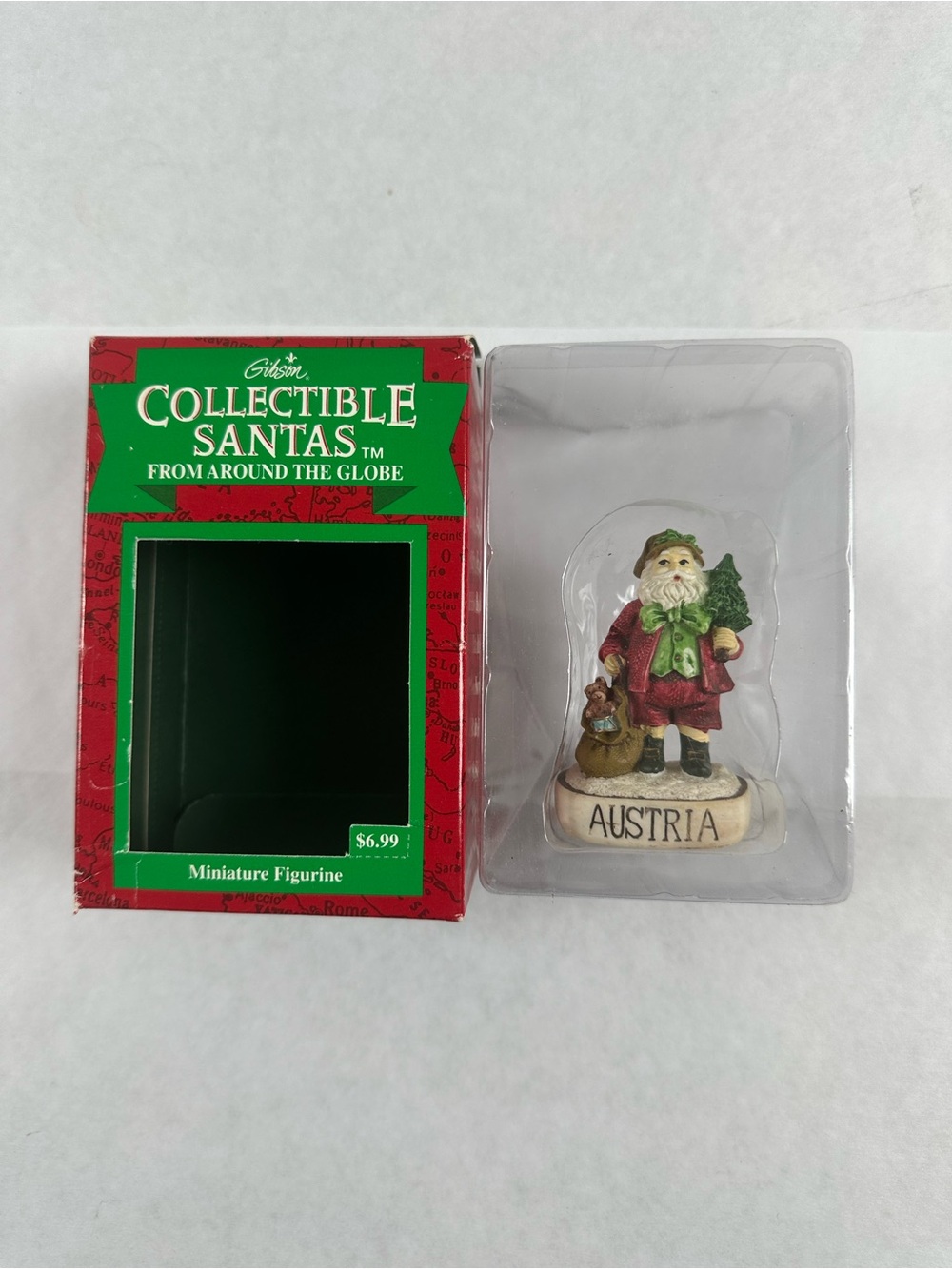 Gibson Collectible Santa’s From Around The Globe Figurine—Austria